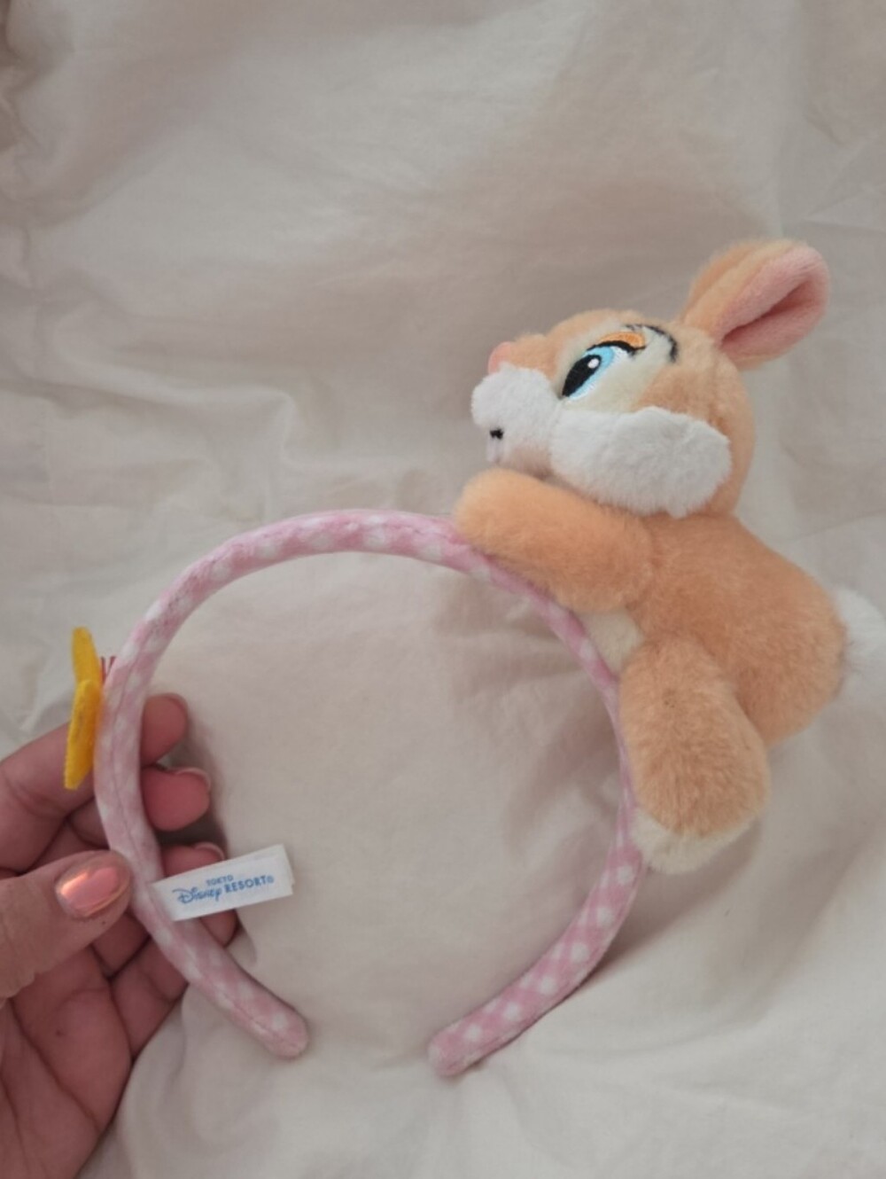 Disney Pink Plush Thumper Bunny Headband